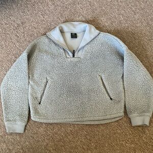 Mid pile fleece 1/4 zip pullover